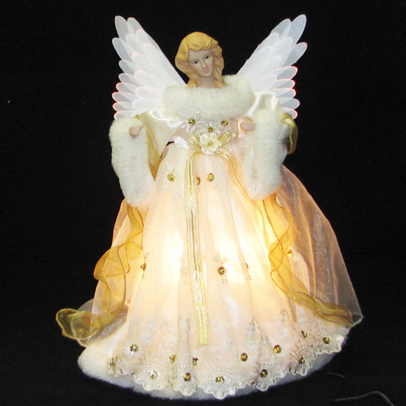 Kurt Adler Animated Angel Tree Topper Wayfair
